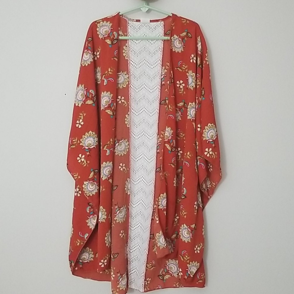 Floral kimono